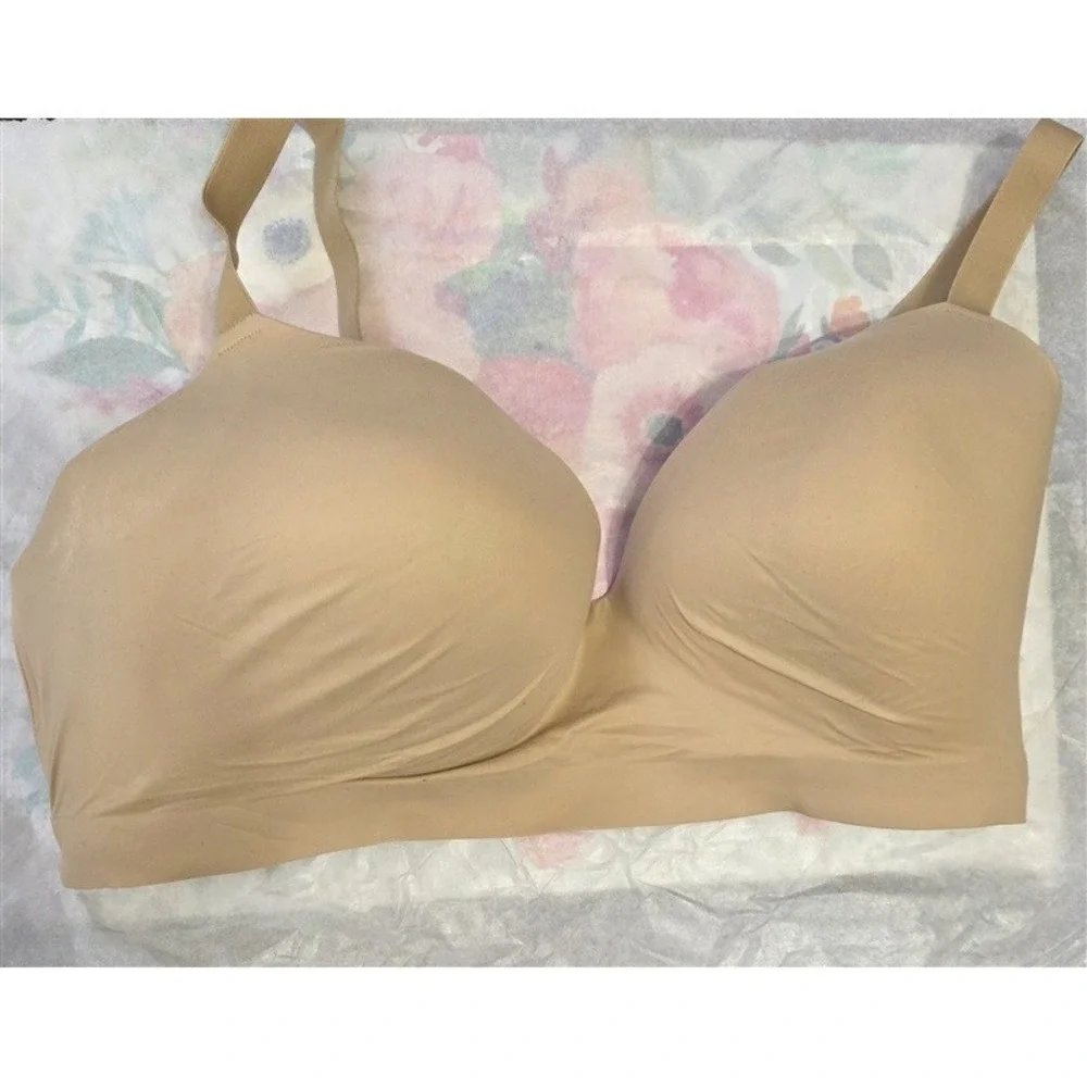 NWOT Soma 36DD Enbliss Wireless Warm Amber Beige Bra 120809